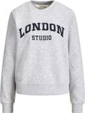 JACK&JONES Meisjes JREBWOHIO Sweat Crew Neck Trui L Lichtgrijs Melange