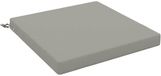 vidaXL Zitkussen SOEST 100% Polyester Grijs 70 x 70 x 7 cm