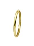 Lucardi Dames Ring - Ring - Cadeau - 14 Karaat Goud - Geelgoud