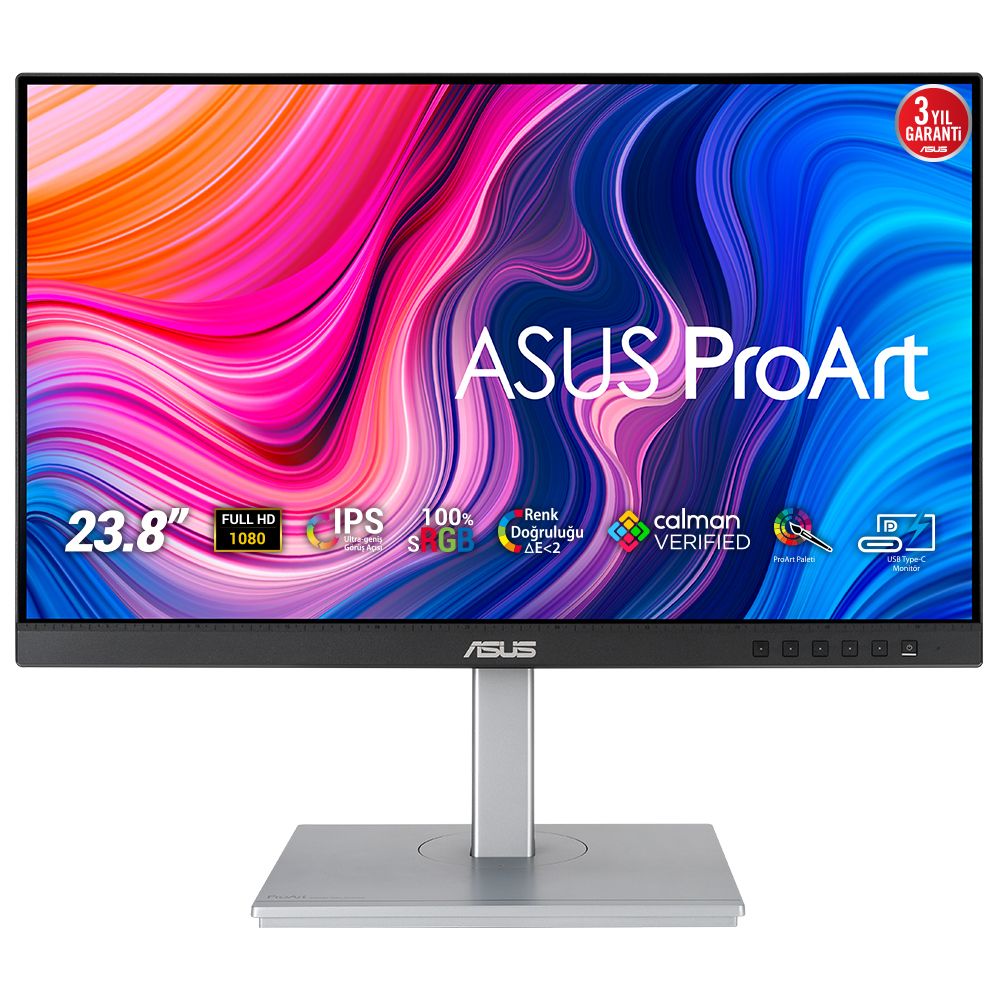 ASUS PA247CV - 23.8" Full HD Monitor - IPS - 75Hz - Speakers - USB Hub