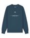 Watapparel Sweatshirt 'Lost In Space' petrol / wit