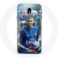 Maniacase Hoesje voor Samsung Galaxy J7 2017 Neymar Paris Saint Germain PSG
