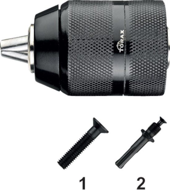 TORAX boorkop 1.5-13mm 1/2x20UNF zelfspan doorboor d ls/rs