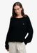 Superdry Relaxed Fit Cable Knit Jumper Women Blue Cotton Size 16