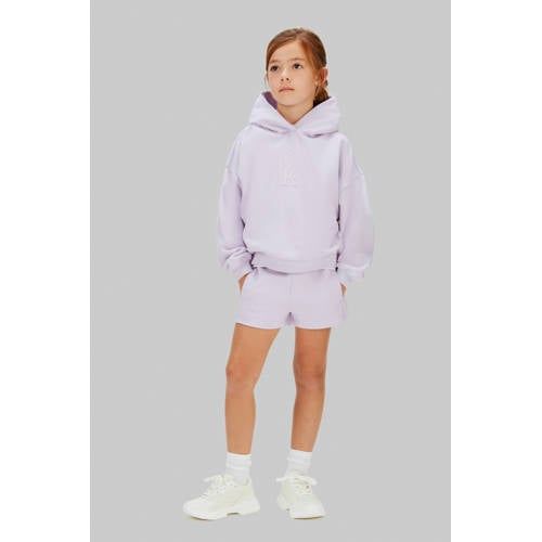 Calvin Klein sweatshort lila Korte broek Paars Logo - maat 152