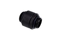 Alphacool 17244 Eiszapfen Double Nipple Rotatable G1/4 AG to G1/4 AG aansluiting (Zwart)