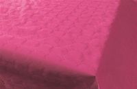Damast Tafelkleed 118cm x 8m Papier Roze