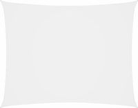 vidaXL Zonnescherm rechthoekig 2,5x4,5 m wit