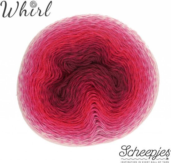 Scheepjes Whirl OmbrÃ© - 555 Forbidden Fuchsia