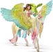 Schleich Figurine, Fée, Surah et Pégase avec paillettes, Set magique, Licorne, Bras articulés, Accessoires d'équitation, Convient aux enfants de 5 à 12 ans