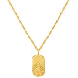 Glanzstücke München Ketting goudgeel