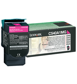 Lexmark C54x, X54x 1K magenta retourprogr. tonercartr.