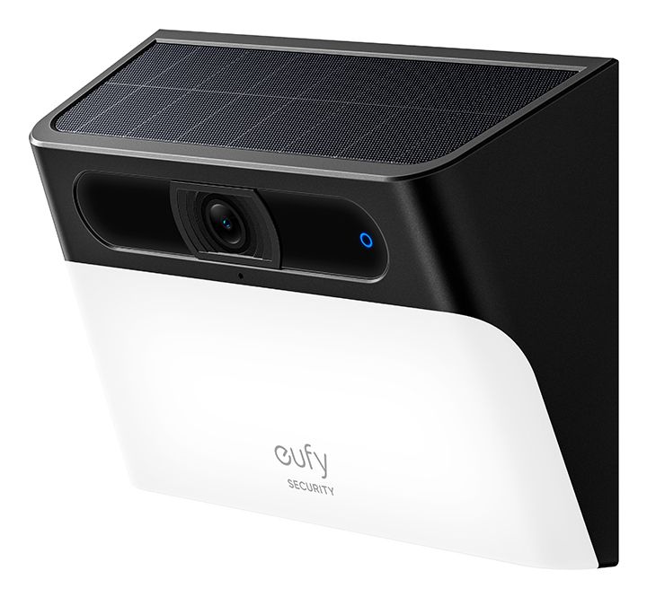 Eufy Solar Wall Light Cam S120 - Draadloze 2K Beveiligingscamera met Solar LED Wandlamp, Kleurennachtzicht, AI, IP65