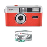 AgfaPhoto Herbruikbare analoge camera, rood