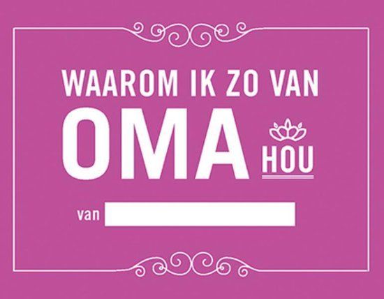 Merkloos Waarom ik zo van Oma hou.