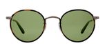 Garrett Leight Wilson Lunettes de soleil rondes unisexes 49mm