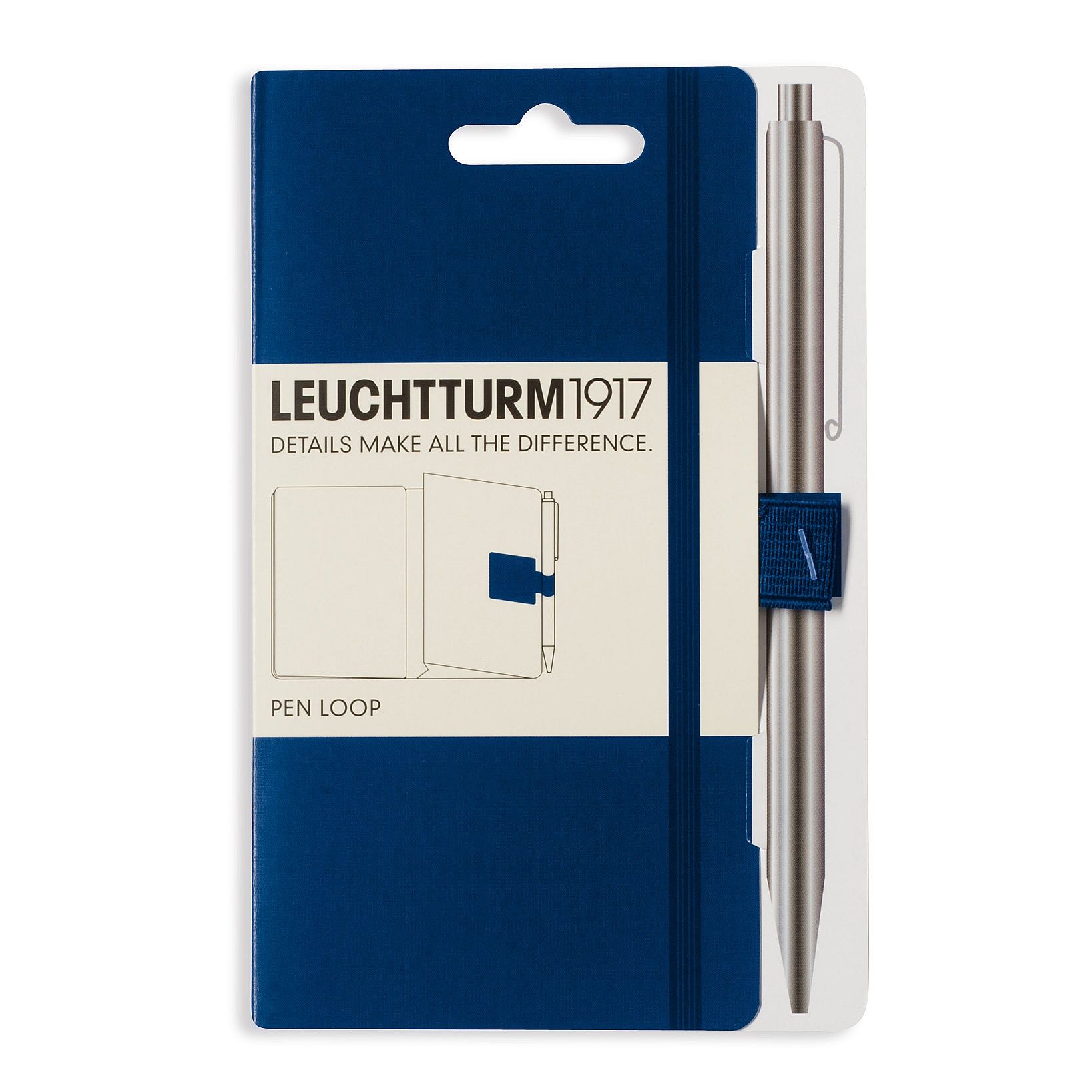 Leuchtturm Pen & Potloodhouder - Marineblauw