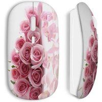 Maniacase Draadloze Roze Muis