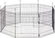 Beeztees Simi konijnenren - XL - knaagdierenren met Deur - 8 Panelen - Paneel 58x62 cm - Dia 155 cm