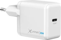 XLayer Powercharger 20W USB-C PD Wandlader Wit