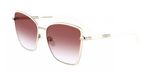 Longchamp Lo167s N Lunettes de soleil femme marron blanc 8/CAT2 femme