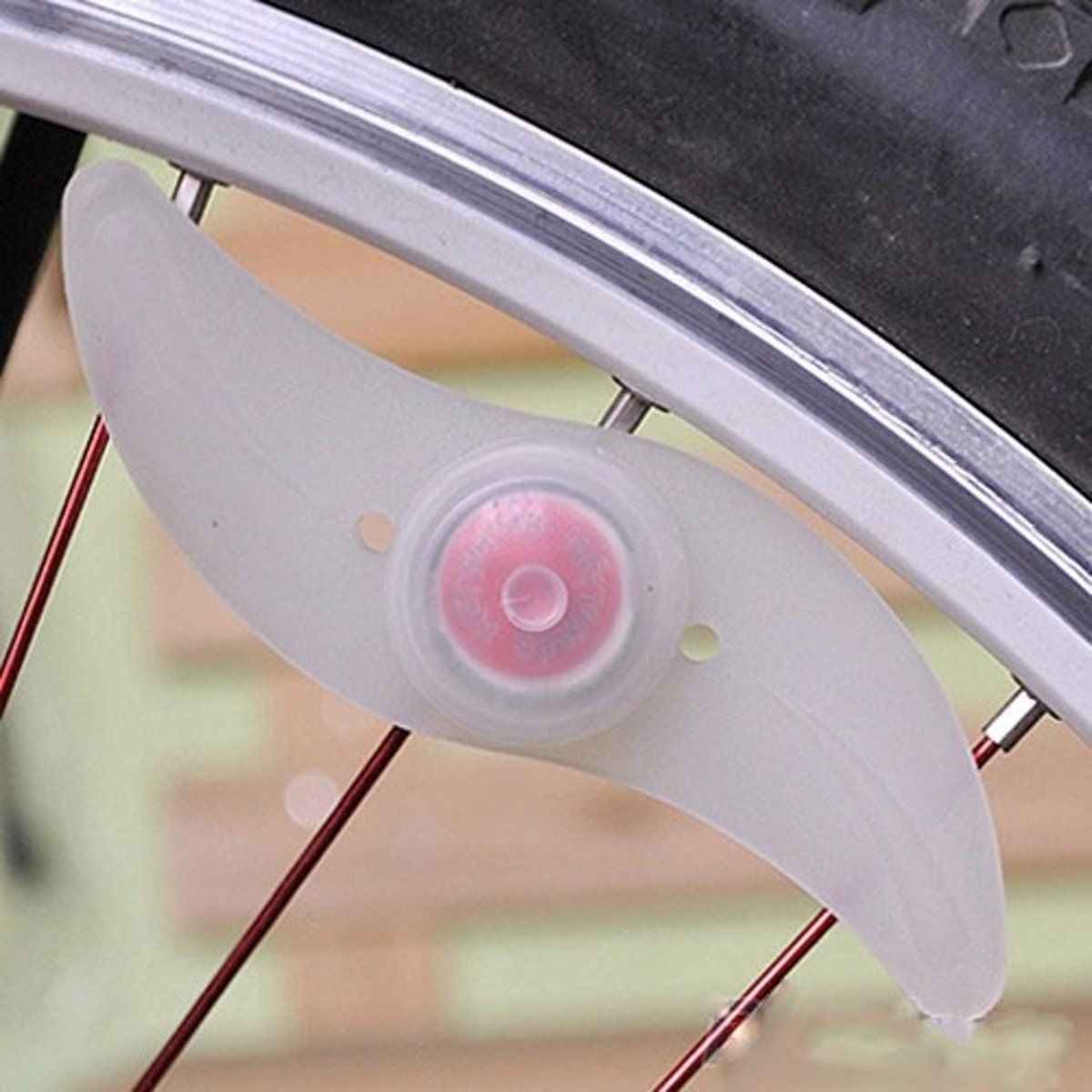 ABC-LED Spaak wiel Led verlichting - Rood - 8718637962371