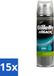 Gillette Mach3 Gel à raser Défense complète Confort extra Soin 200 ml - 15 pièces