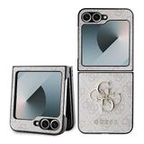 Guess 4G Metal Logo Backcover hoesje - voor Samsung Galaxy Z Flip6 / Flip7 FE - Roze