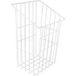 Gedotec Panier à linge en acier empilable blanc, 290 x 240 mm