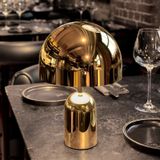 Tom Dixon Bell Portable H28 IP44 Gold Lampe de table