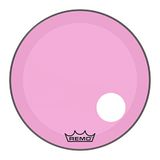 Remo Colortone Powerstroke 3 P3-1324-CT-PKOH Trommelhuid Transparant 24" Roze