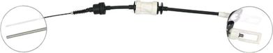 A.B.S. Commande de câble, 856 mm, avec ABS, pour FIAT PUNTO entre autres