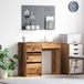 Maison Exclusive - Bureau en panneaux de particules, 90 x 37,5 x 75 cm