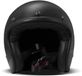 Dmd Casque ouvert rétro noir L