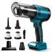 Makita Aspirateur sans fil pour Makita 18V, sans balai, 100W