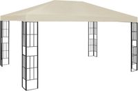 vidaXL Prieel 3x4 m crème