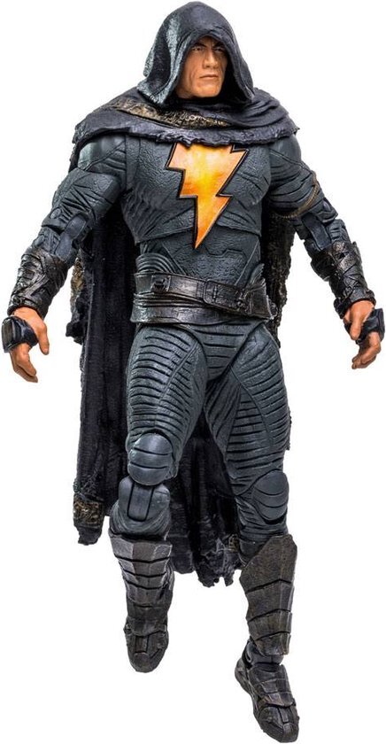 McFarlane Toys DC Black Adam Movie Action Figure Black Adam with Cloak 18 cm