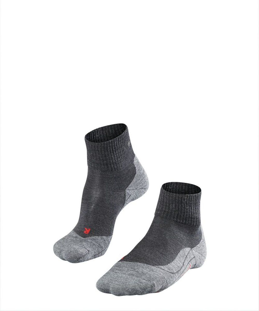 Falke TK 5 Short Wandelsokken Heren Antraciet Maat 39-41