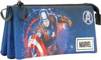 Marvel Captain America Full Pennenetui Blauw