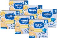 Nestlé Yogolino Vanille Babytoetje - Babyvoeding Tussendoortjes - 12+ maanden - 24 porties