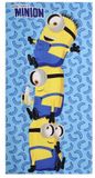 Microvezelhanddoek Minions Strandhanddoek Minions 70 x 140 cm Multicolour