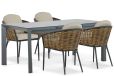 Lifestyle Garden Furniture Lifestyle Lifestyle Nice/Alicante 180/240 cm dining tuinset 5-delig