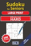 Sudoku for Seniors Large Print Hard Level Vol. 200