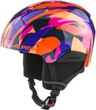 Alpina Pizi Junior Skihelm - Pink-Orange Blue Gloss | Maat: 46 - 51 cm