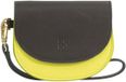 DuDu Madagascar Kredietkaart etui Leer 11 cm - 5 Sleuven - citrus yellow