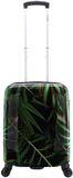 Saxoline Handbagage Harde Koffer / Trolley / Reiskoffer - 55cm (Small) - Palm Leaves Print - Bedrukt