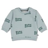 Feetje sweater Beep Beep mintgroen/groen