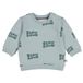 Feetje sweater Beep Beep mintgroen/groen