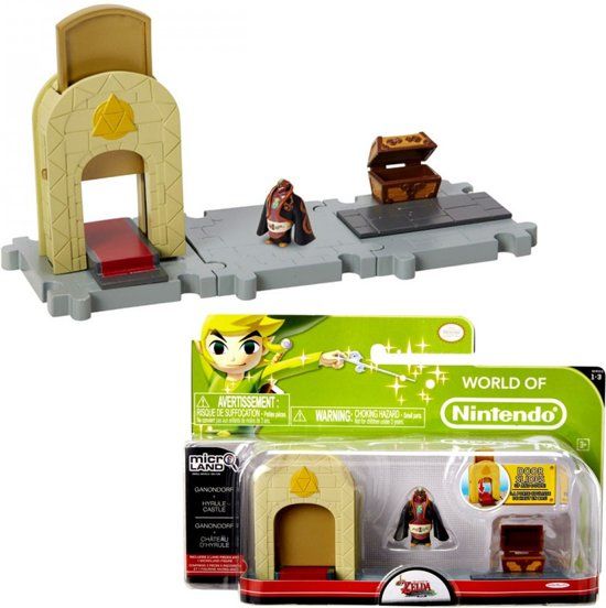 Nintendo The Legend of zelda Merchandise Micro Land Ganondorf + Hyrule Castle