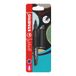 STABILO Flow balpen met blauwe vulling, zwart